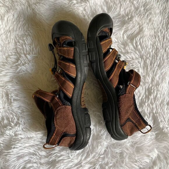 Keen Sandals Outdoor Waterproof Brown Strappy Summer Women’s Size 6 Hiking Camp - Picture 2 of 14